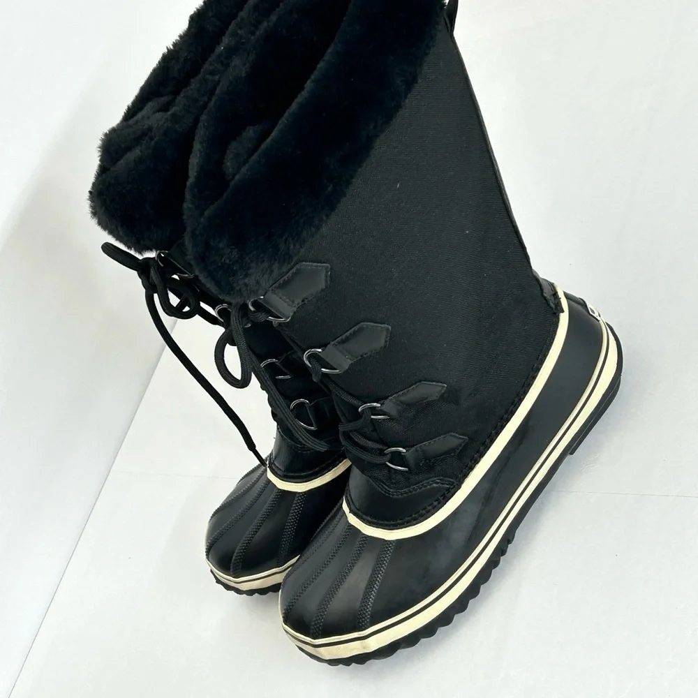 Women's Black Winter Boots